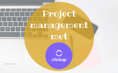 Project management met ClickUp